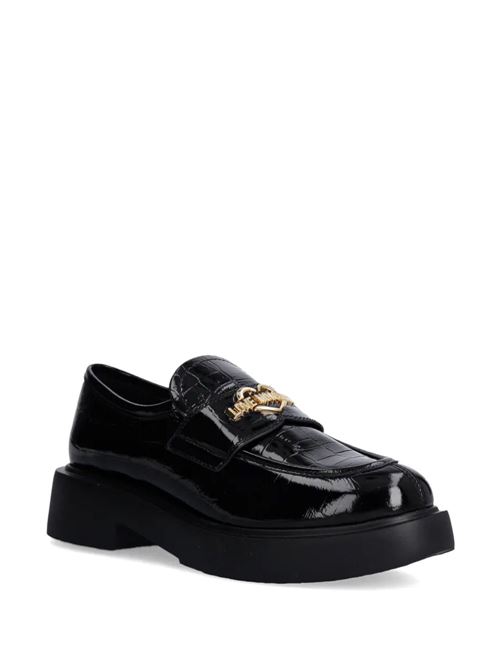 Mocassino donna lucido LOVE MOSCHINO | JA10404G0LIB0000